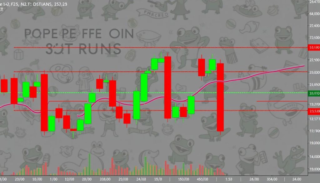 Pepe coin chart