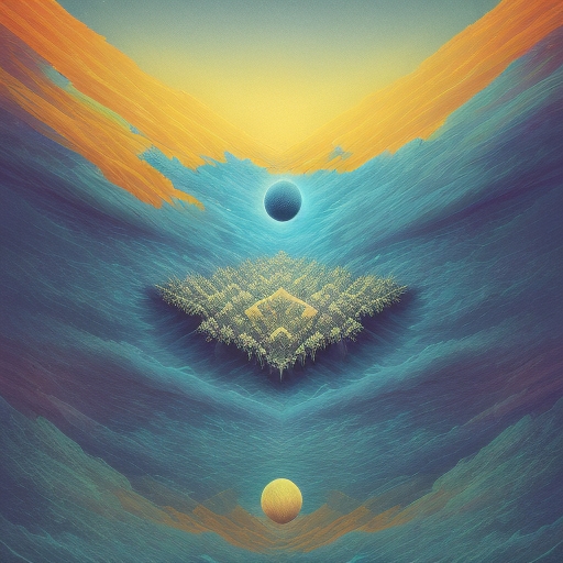 Polygon 未來技術抽象圖
