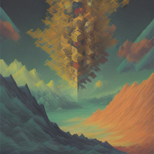 Polygon MATIC 未來展望抽象圖