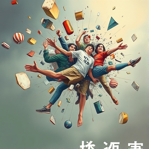抽象圖像，象徵市場的複雜性與連結