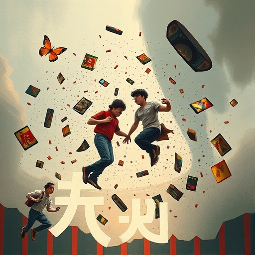 抽象圖示代表風險與回報的平衡